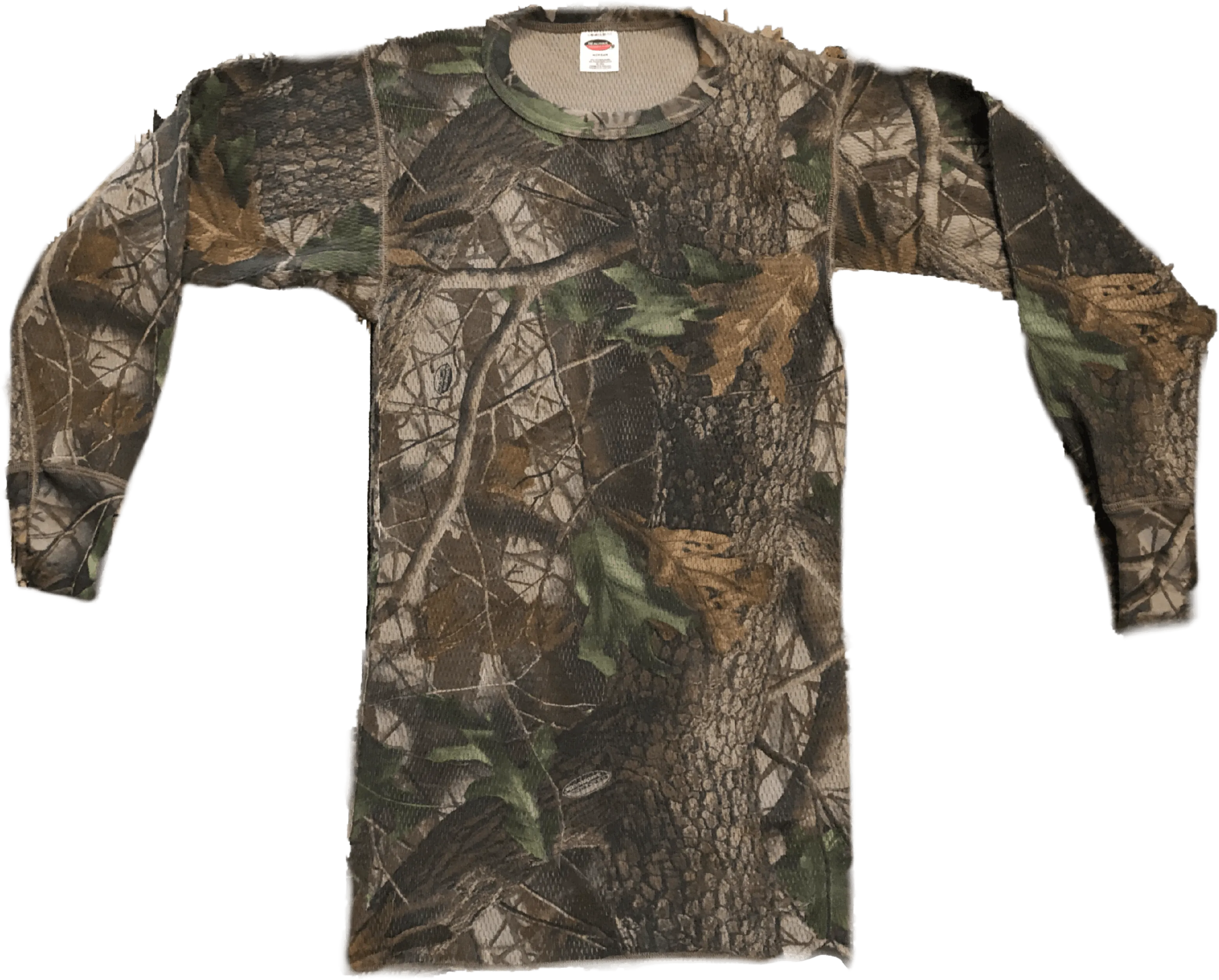 00's Realtree Camo Cable Knit Long Sleeve Thermal by Realtree