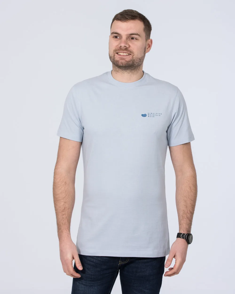 2t Tall Himalayan Print T-Shirt (light blue)