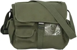 9203 Urban Explorer Olive Canvas Shoulder Bag