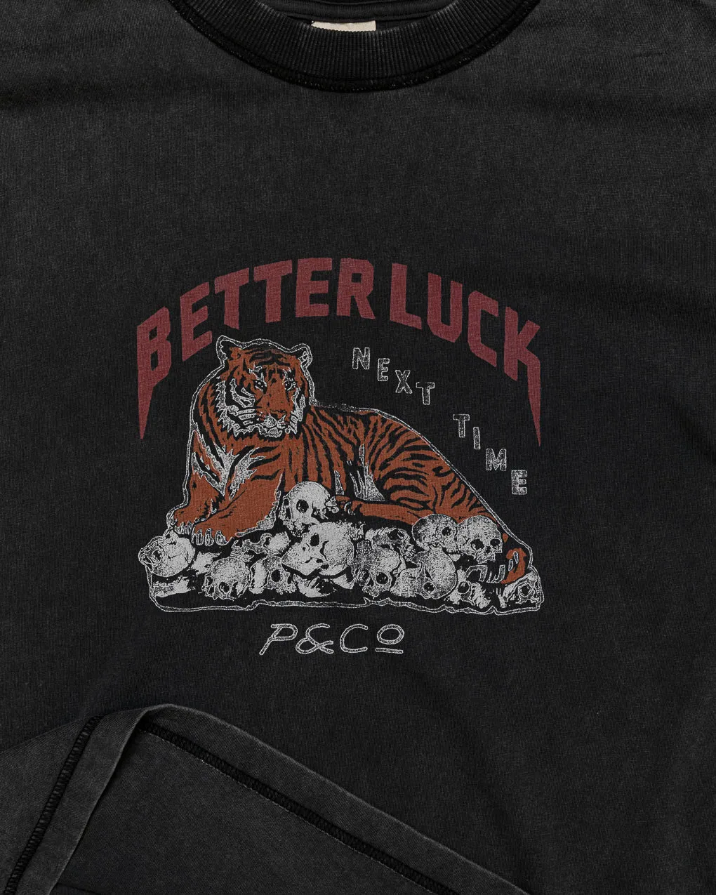 Better Luck Boxy T-Shirt- Acid Wash
