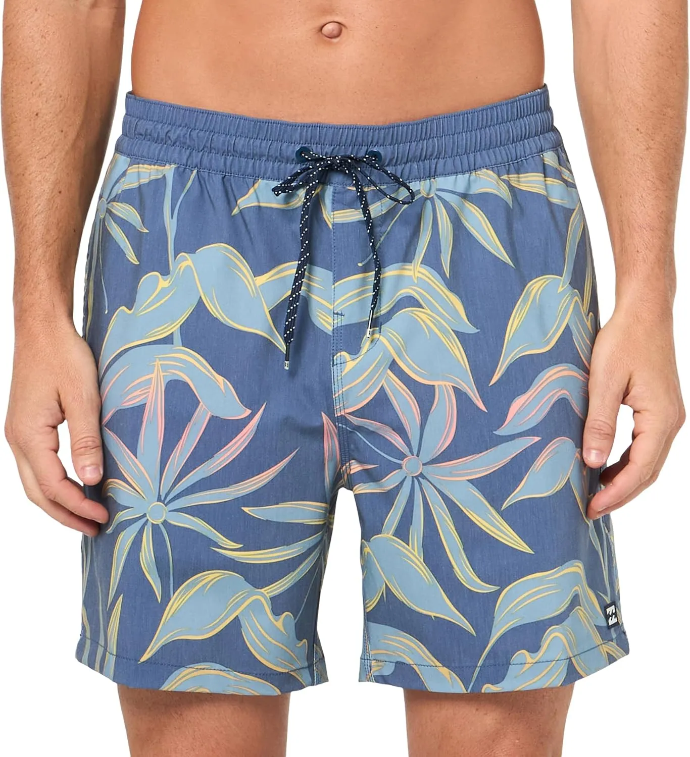 Billabong Men's Standard Elastic Waist Stretch Sundays Layback Boardshort Swim Short Trunk, 17 Inch Outseam
