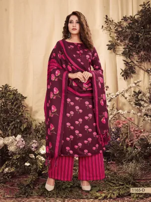 Bipson Fashion Preet 1165 Pashmina Printed Fancy Designer Salwar Kameez