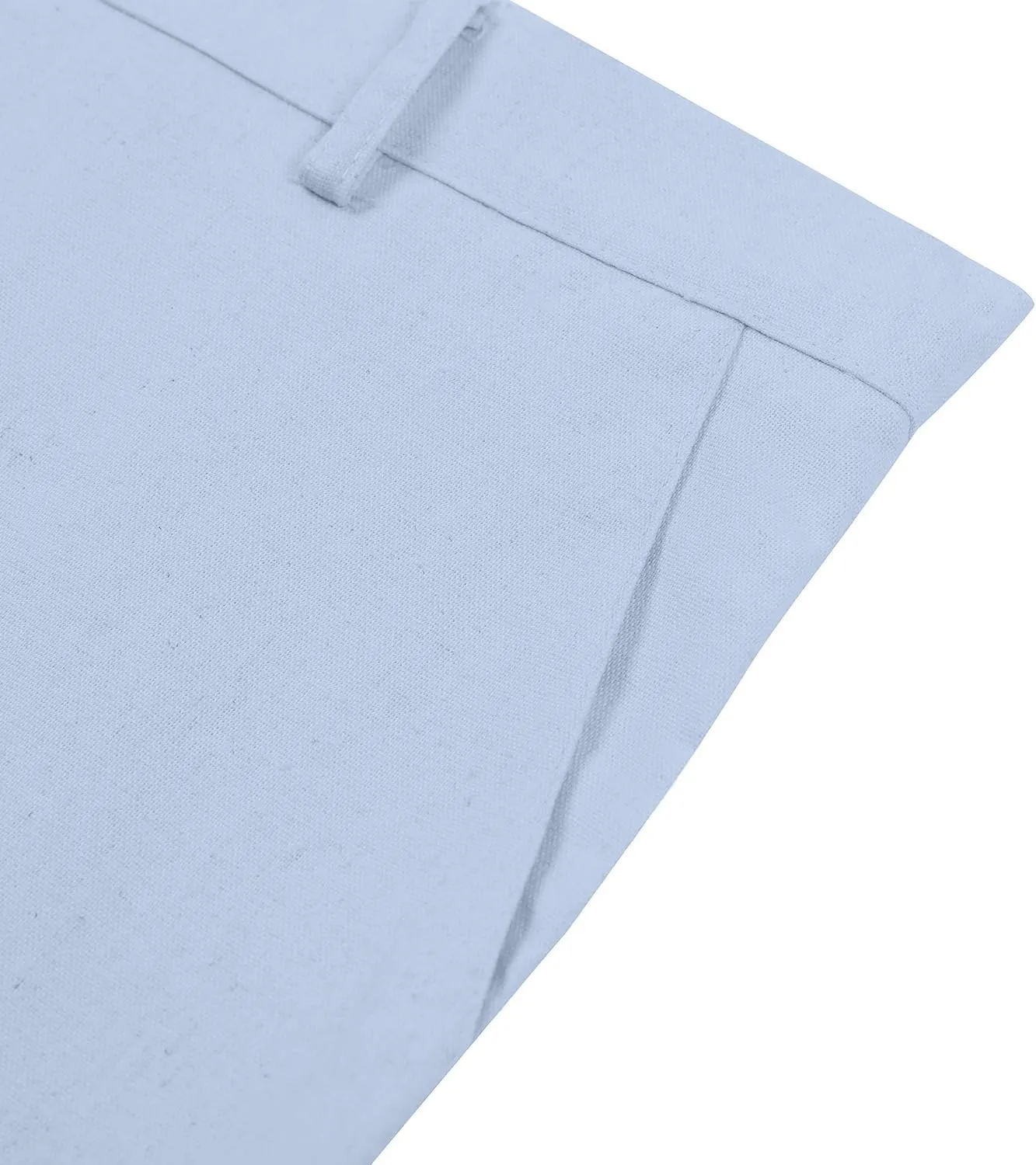 Boys' Linen Pants Lightweight Flat Front Dress Pants Kids School Uniform