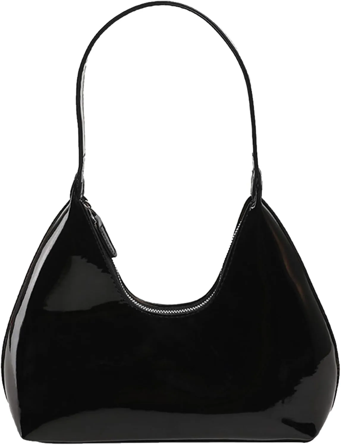 Burgundy Purse Vintage Shoulder Bag Unique Tote Purses for Women Fashion Hobo Hand Bag Womens Crescent Slouchy Bags