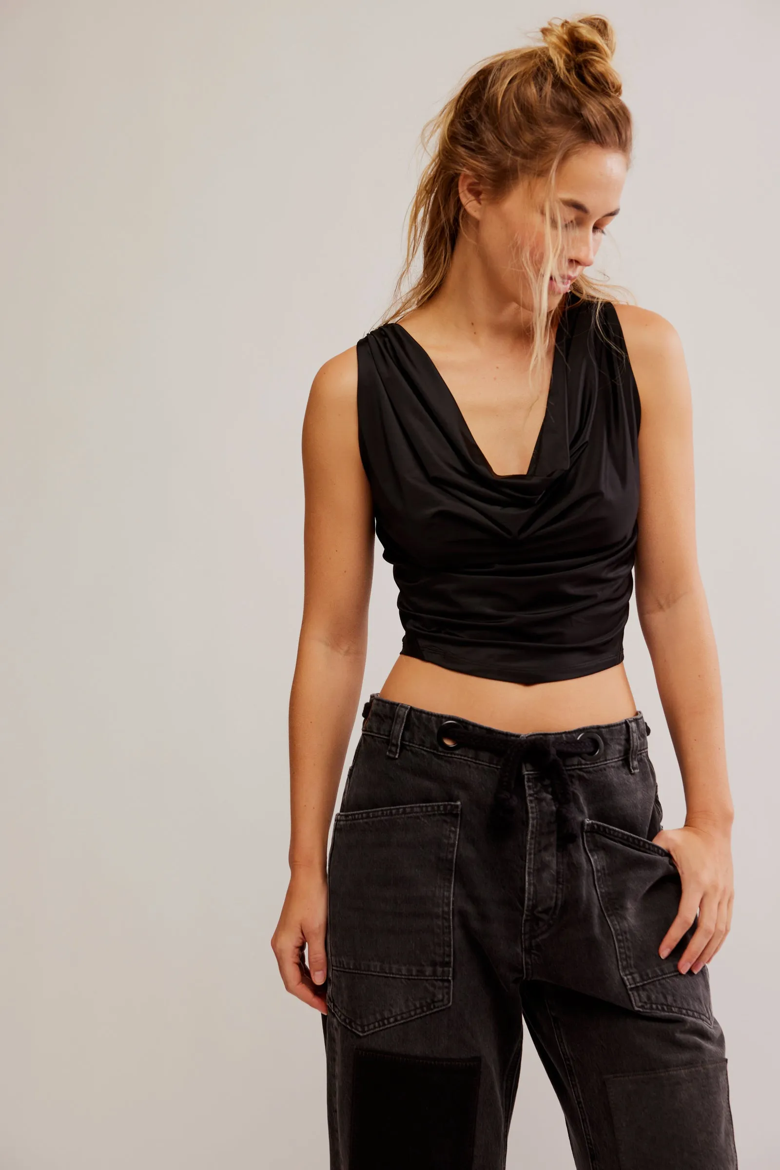City Nights Tuck In Top