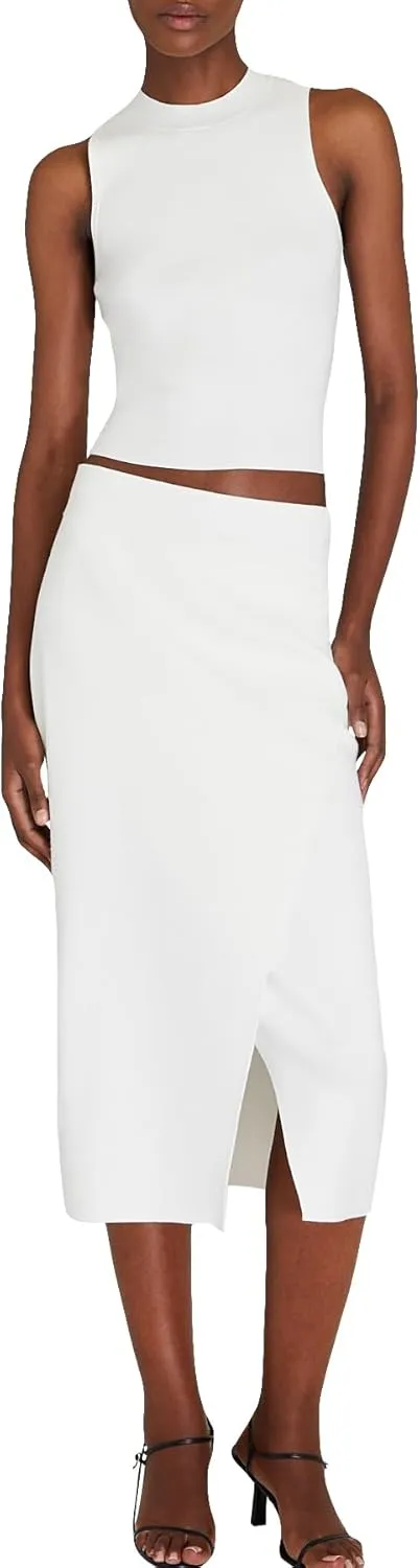 Club Monaco Women's Ribbed Pencil Skirt