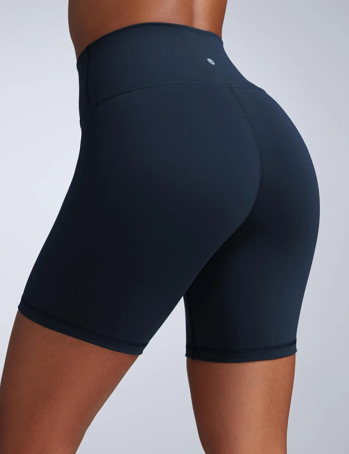 CRZ YOGA Women Butterbreeze Athletic Biker Shorts 6 Inches - High Waist Workout Gym Running Volleyball Yoga Spandex