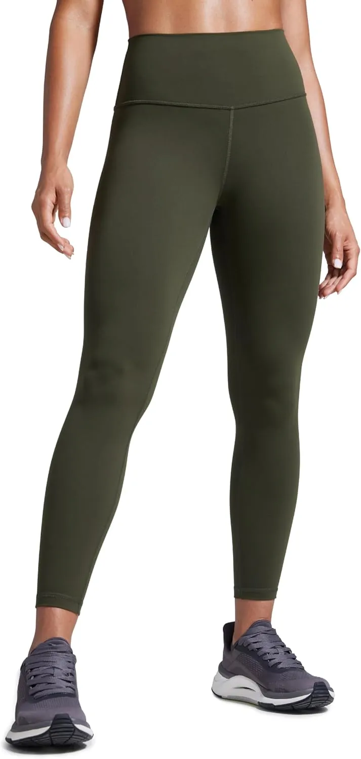 CRZ YOGA Women Butterbreeze Workout Leggings 25 Inches - High Waisted Tummy Control Athletic Gym Yoga Running Cycling Pants