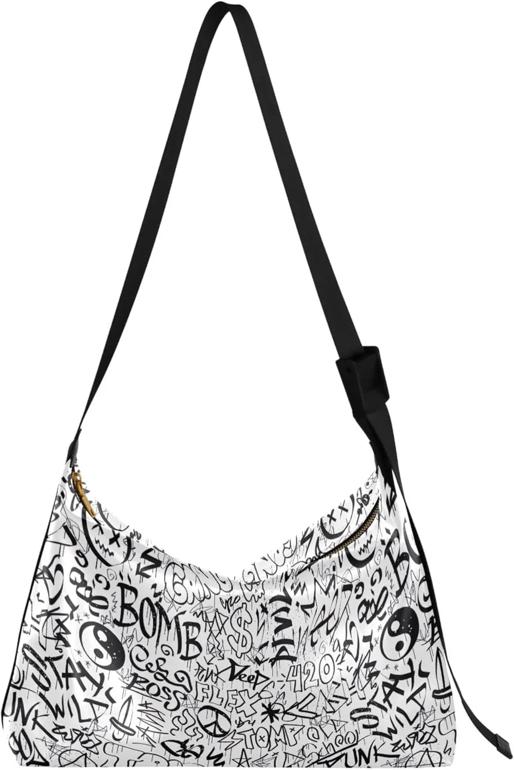 Cute Sloths Yoga Mandala Women Leather Handbags Hobo Large Men Purses Unique Animal Print Designer Hobo Bags