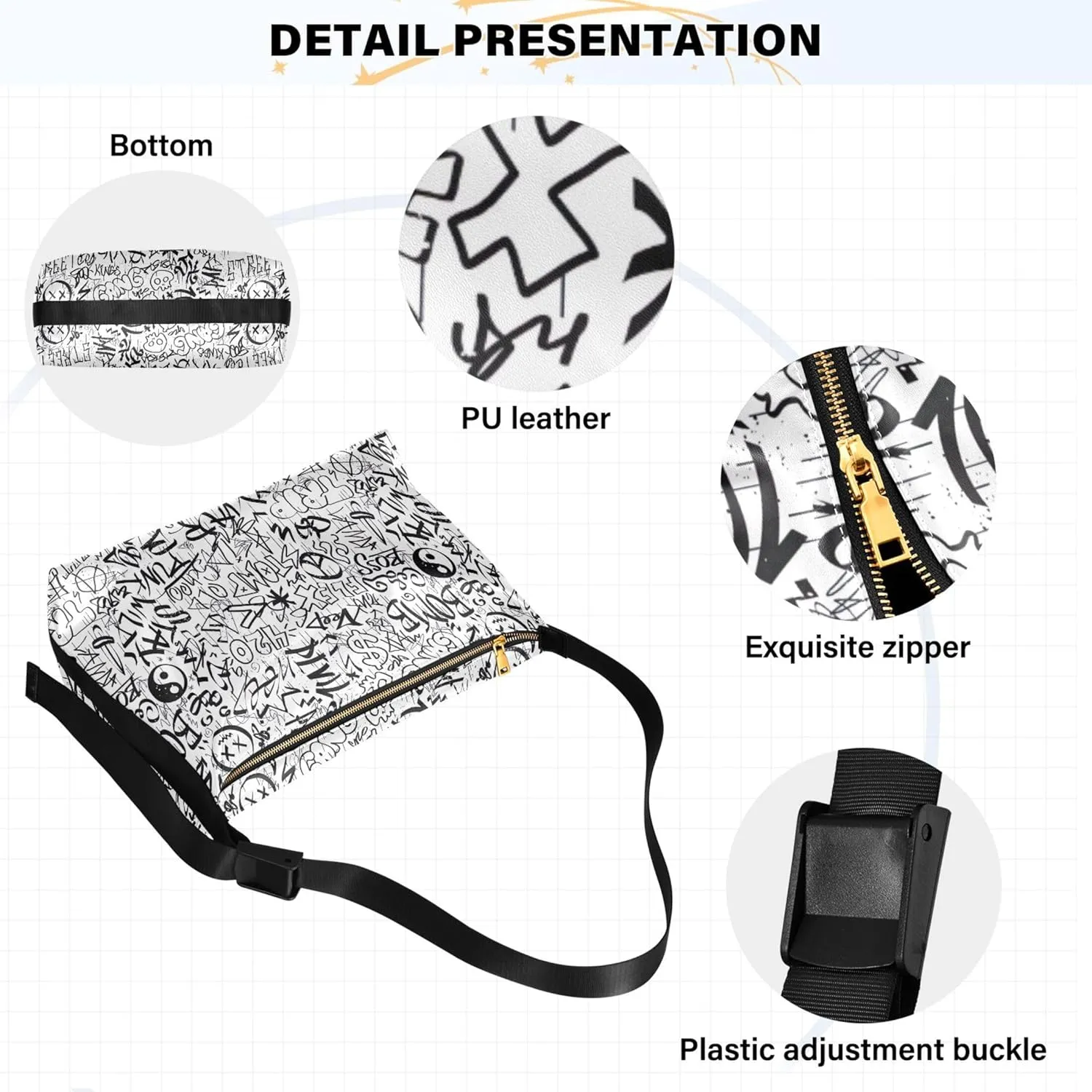 Cute Sloths Yoga Mandala Women Leather Handbags Hobo Large Men Purses Unique Animal Print Designer Hobo Bags