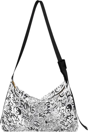Cute Sloths Yoga Mandala Women Leather Handbags Hobo Large Men Purses Unique Animal Print Designer Hobo Bags
