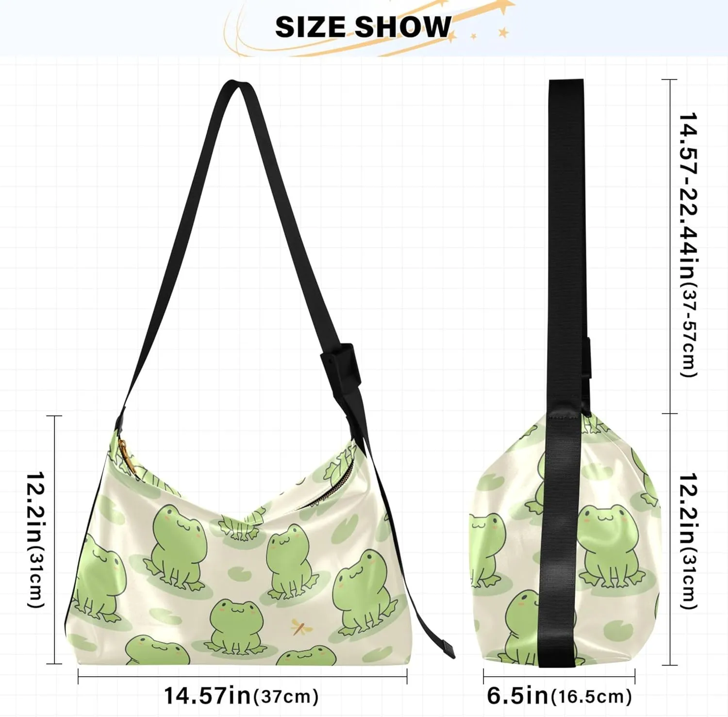Cute Wild Animals Hobo Leather Purses for Women Large Crossbody Purse Unique Animal Print Designer Hobo Bags
