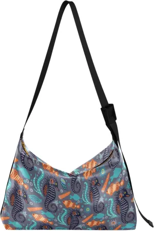 Cute Wild Animals Hobo Leather Purses for Women Large Crossbody Purse Unique Animal Print Designer Hobo Bags