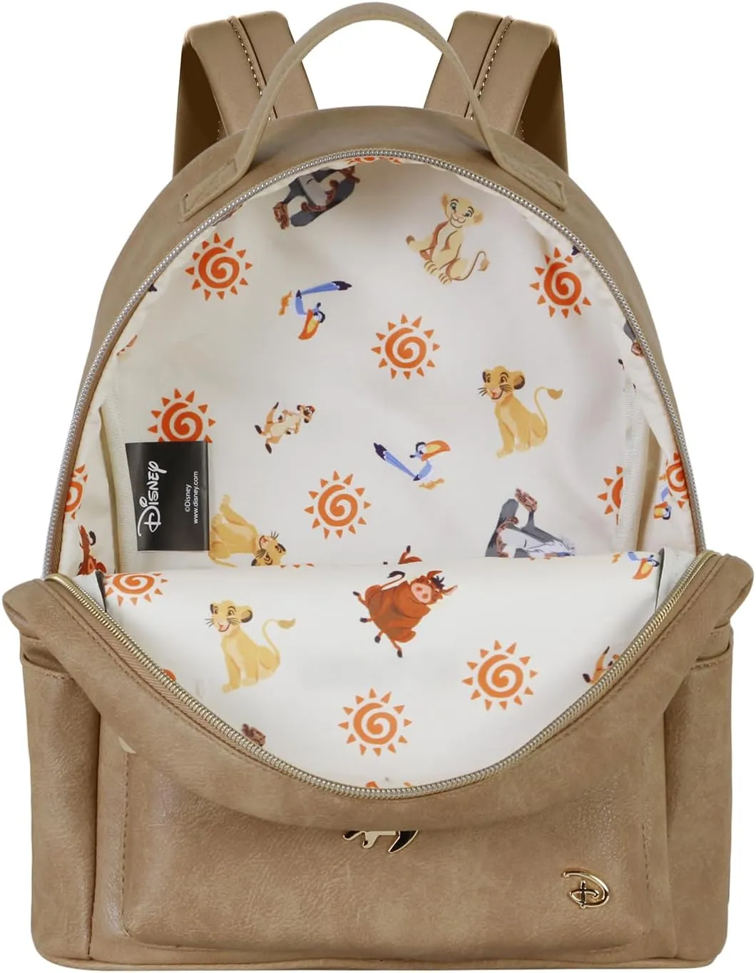 Disney heady Backpack, Brown The Lion King, Einheitsgre