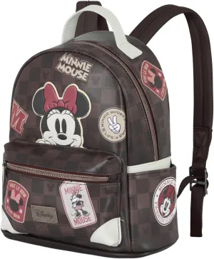 Disney Unisex Heady Backpack Heady Backpack (pack of 1), Brown Minnie Mouse, One Size, Heady Backpack