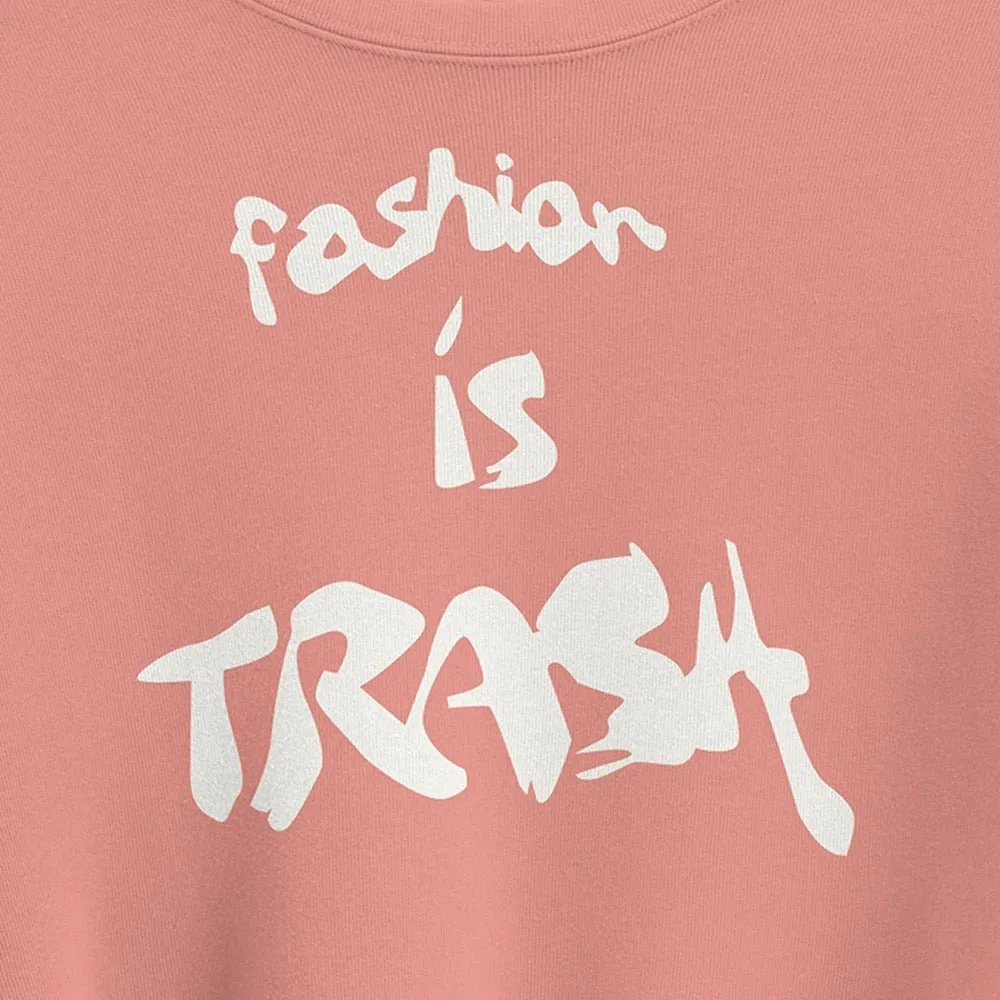 Emily in Paris Fashion is Trash Crop Crewneck