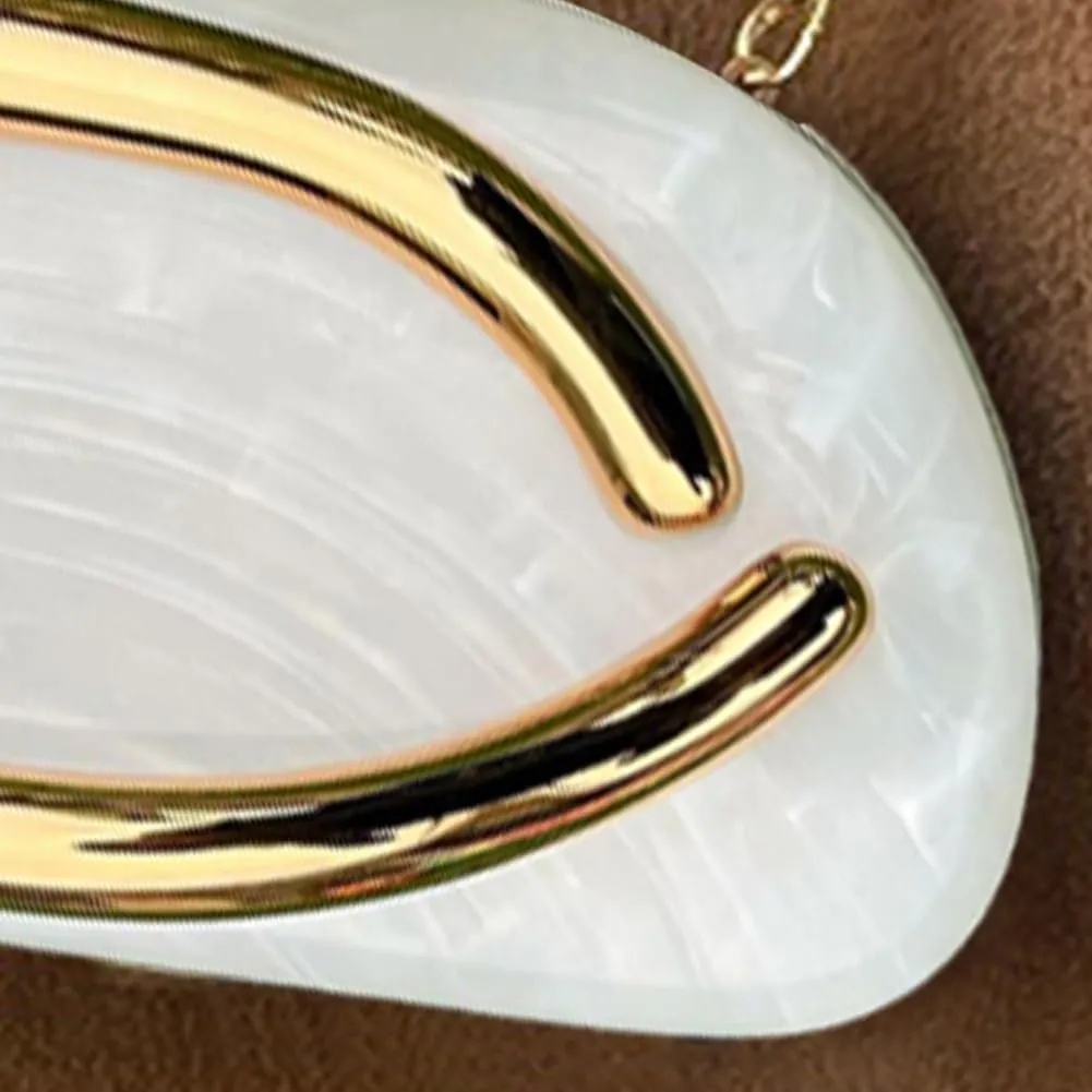 Evening Clutch Purses for Women Formal Unique Crossbody Purse Gold Closure Box Clutch Handbag Small Y2K Shoulder Bag