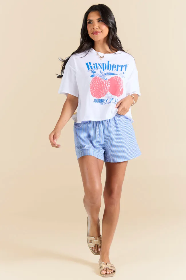 Fruitful Love Raspberry Boxy Graphic Tee