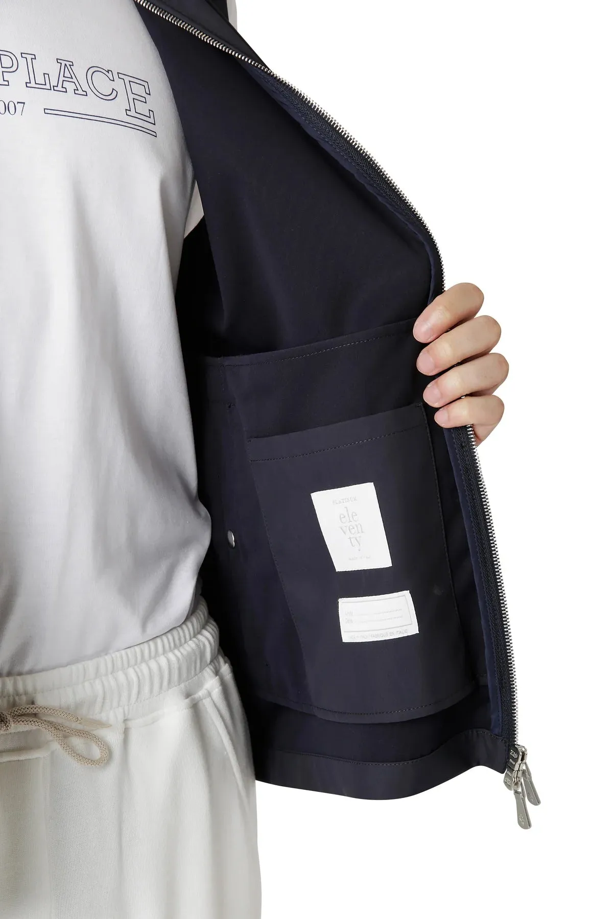 Full Zip Collar Vest