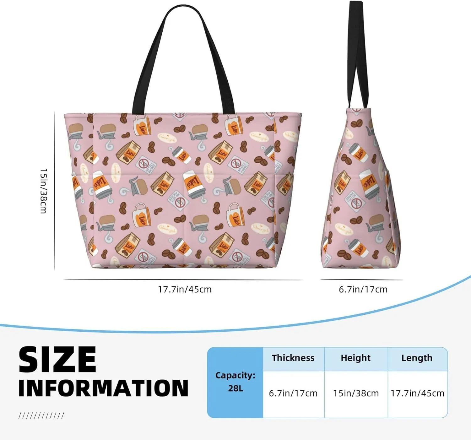 Fun Modern Vegetable Beach Bag Women Tote Bag Pool Bag With Zipper For Gym Grocery Travel With Wet Pocket