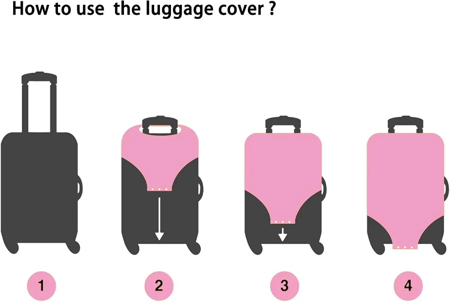 Hapuxt Luggage Cover Spandex Travel Suitcase Protector Modern Basketball Player Boy Sport Style Washable Baggage Cover XL Fits 29-32 Inch Luggage