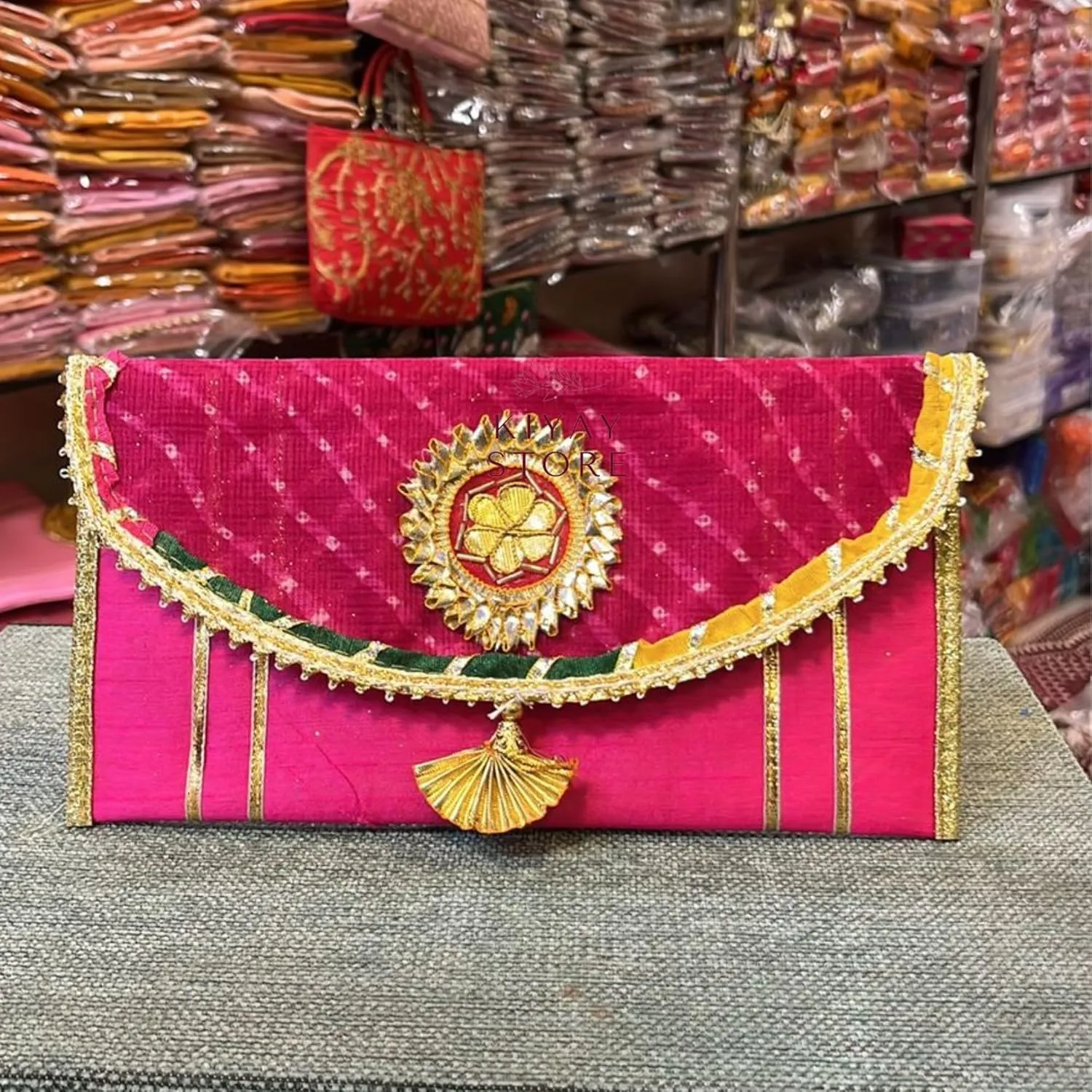 Indian Beautiful Design Handcrafted Gift Bags for Wedding Anniversary Artisan Made Collection of Unique, Traditional Gifts for Couples