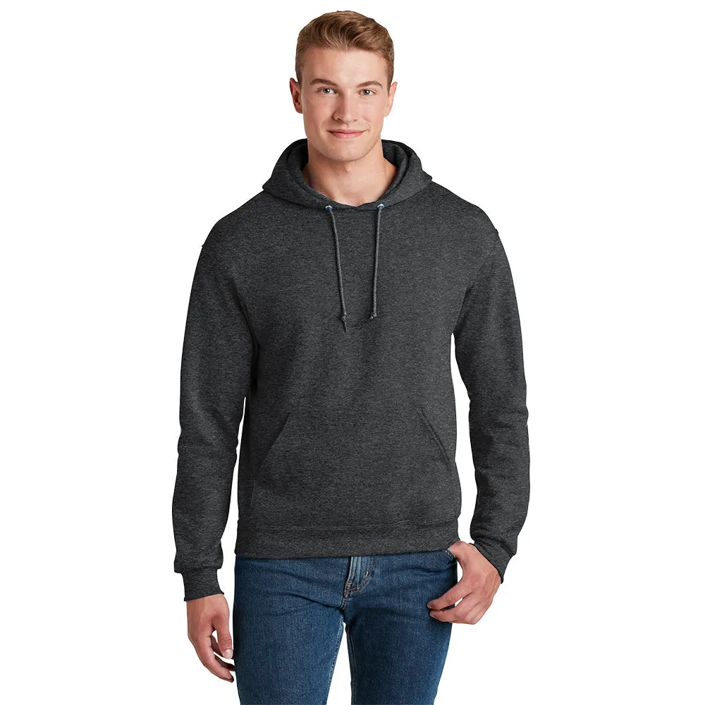 Jerzees® - NuBlend® Pullover Hooded Sweatshirt - Black Heather