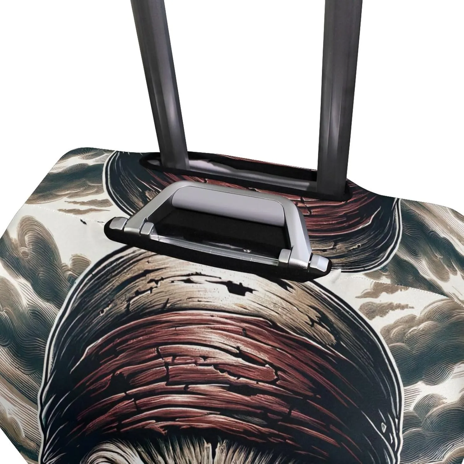 Joisal Jolly Roger Pirate Skull Luggage Protector Cover 28 Inch Suitcase Covers for Luggage Tsa Approved, Suitcase Identifiers Unique