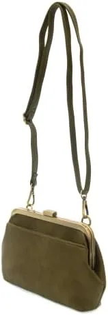 Joy Susan Women's Fashion Purse Vivie Kisslock Convertible Crossbody Wristlet