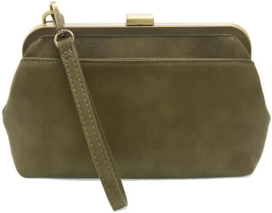 Joy Susan Women's Fashion Purse Vivie Kisslock Convertible Crossbody Wristlet