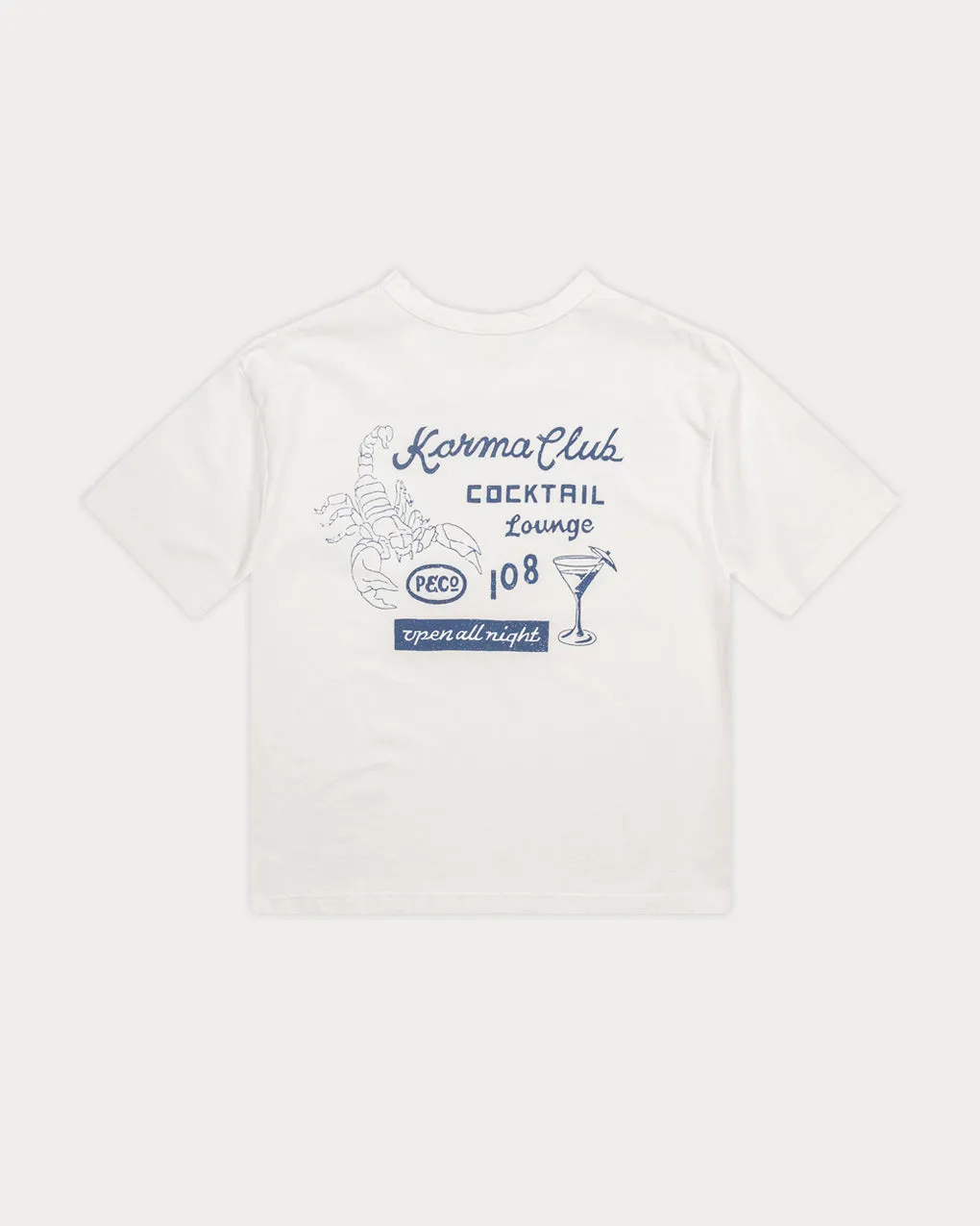 Karma Lounge Boxy T-Shirt - Off White