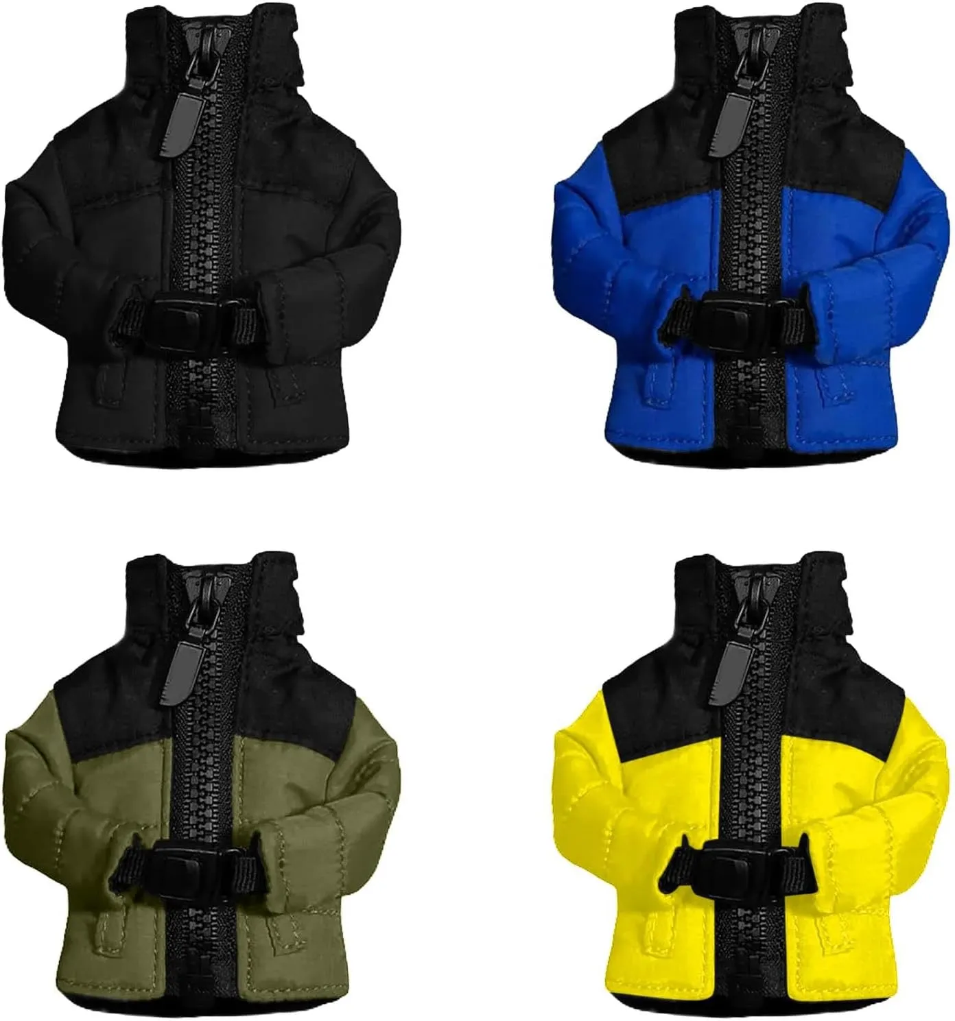 Key Chain Mini Down Coat, Down Jacket Keychain, Down Clothing KeyRing, Unique Funny Valentine's Day Gift for Friend