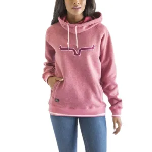 Kimes Ranch Ladies Two Scoops Red Berry Sweatshirt Hoodie 2SCOOP-RED