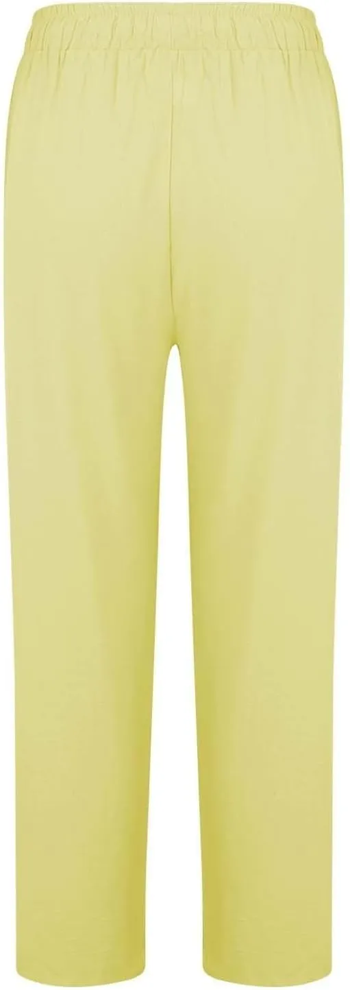 Linen Palazzo Pants for Women Cruise Lounge Wide Leg Pants Plus Size Garden Party Lightweight Resort Pants with Pockets