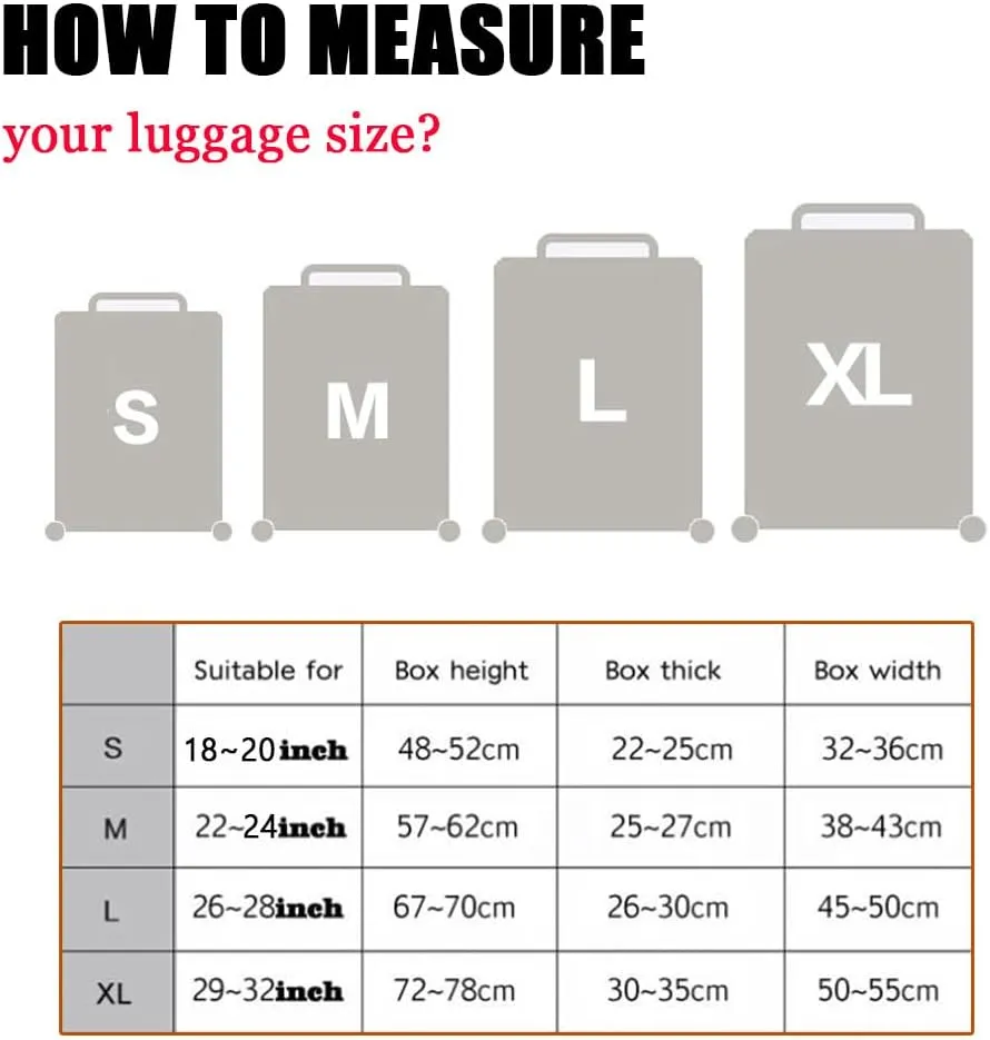 Luggage Cover for Suitcase, Stylish Modern Business Suitcase Cover Protector Fit 18-32 Inch Luggage, Baggage Covers with Zipper for Travel (M(22-24inch suitcase),Wood Grain)
