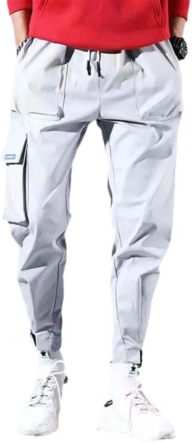 Men's Harem Pants Hip Hop Spring/Summer Cargo Pants Casual Streetwear Trousers