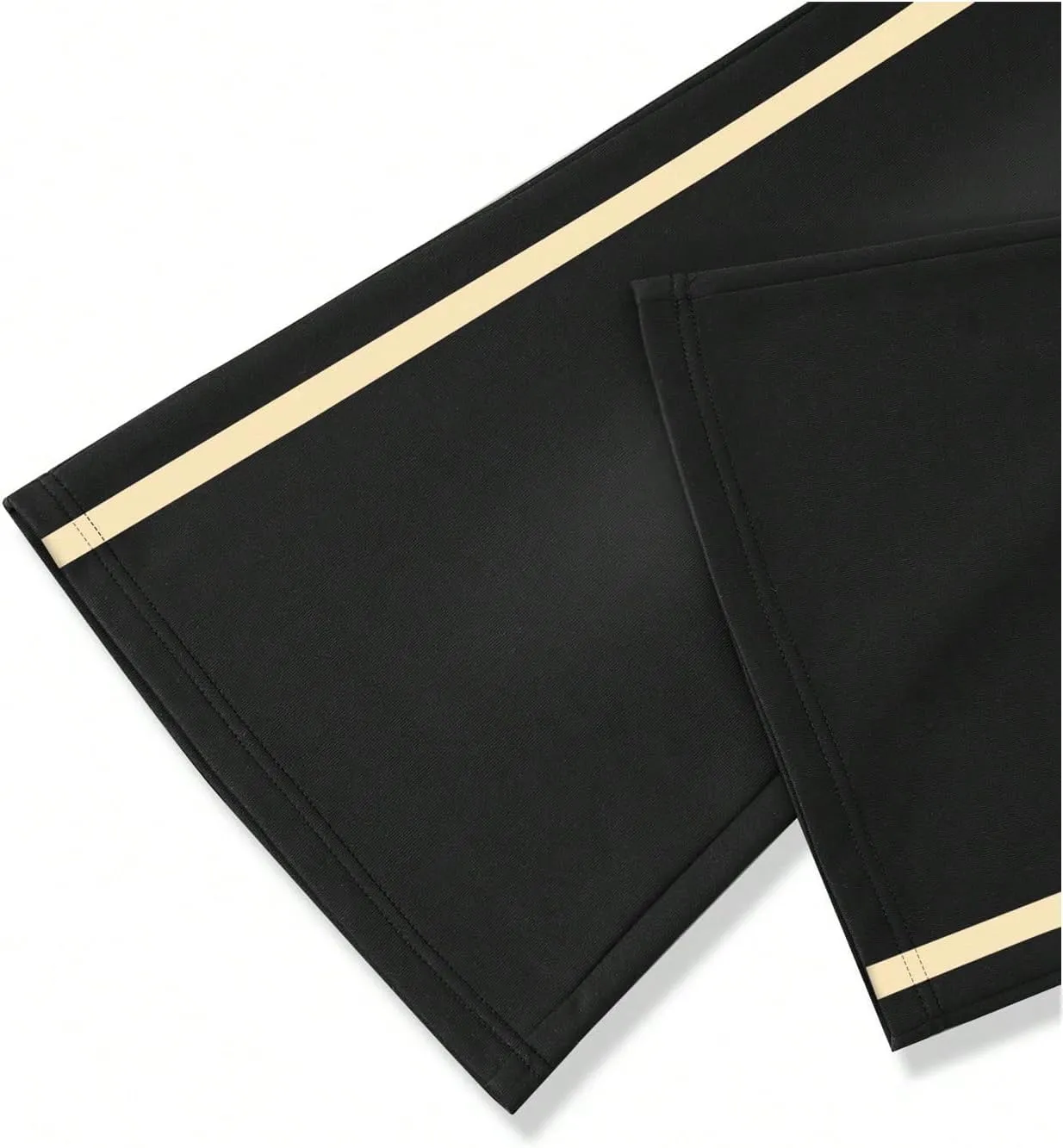 Men's Letter Print Baggy Sweatpants Drawstring Waist Flare Leg Jogger Pants Sweat Pants