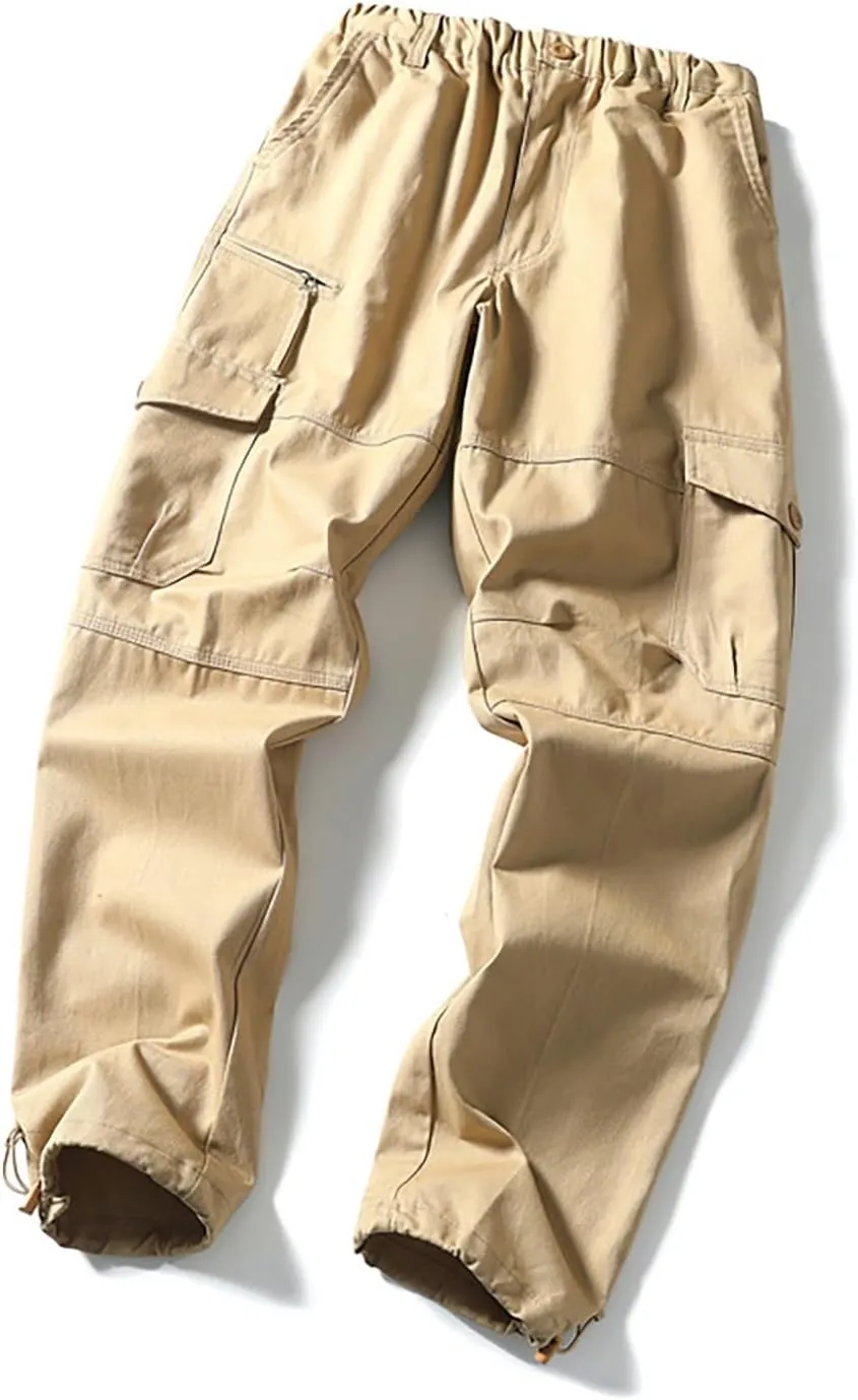Men's Pants Cargo Ripstop Stretch Fashion Sweatpants Pockets Straight Fit Y2K Pants Baggy Plus Size Pants Lightweight