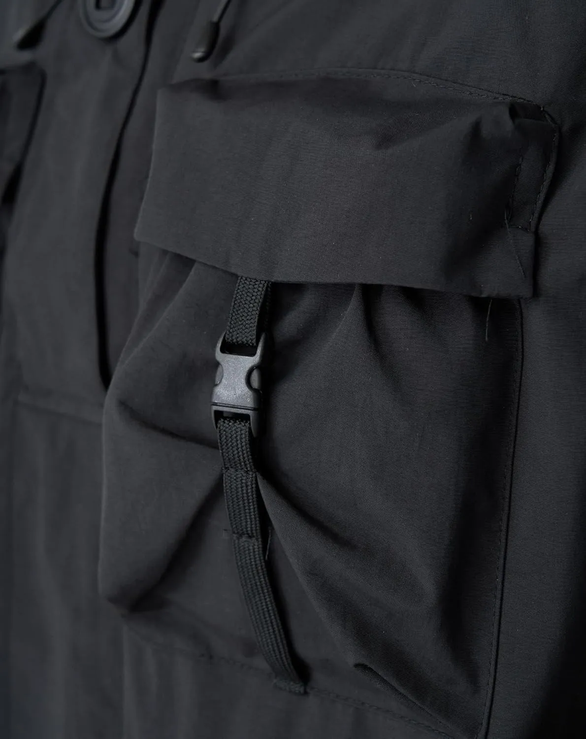 MFCT Men's Techwear Waterproof Windbreaker with Funnel Hoodie