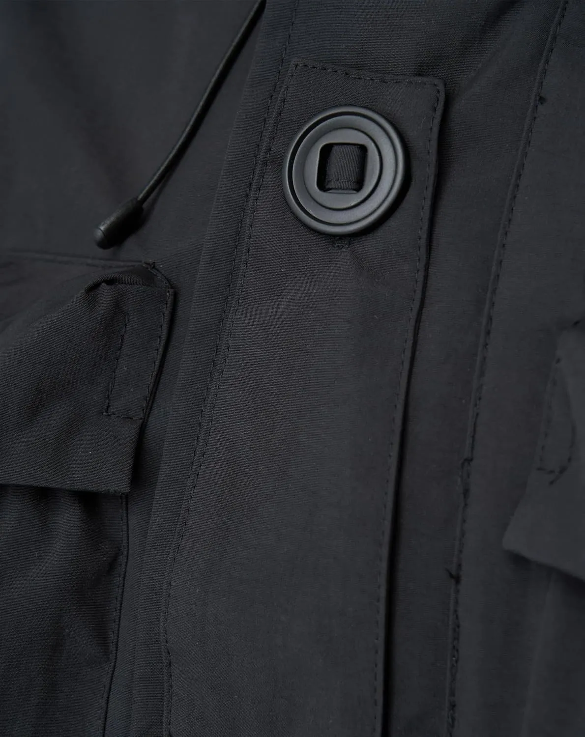 MFCT Men's Techwear Waterproof Windbreaker with Funnel Hoodie