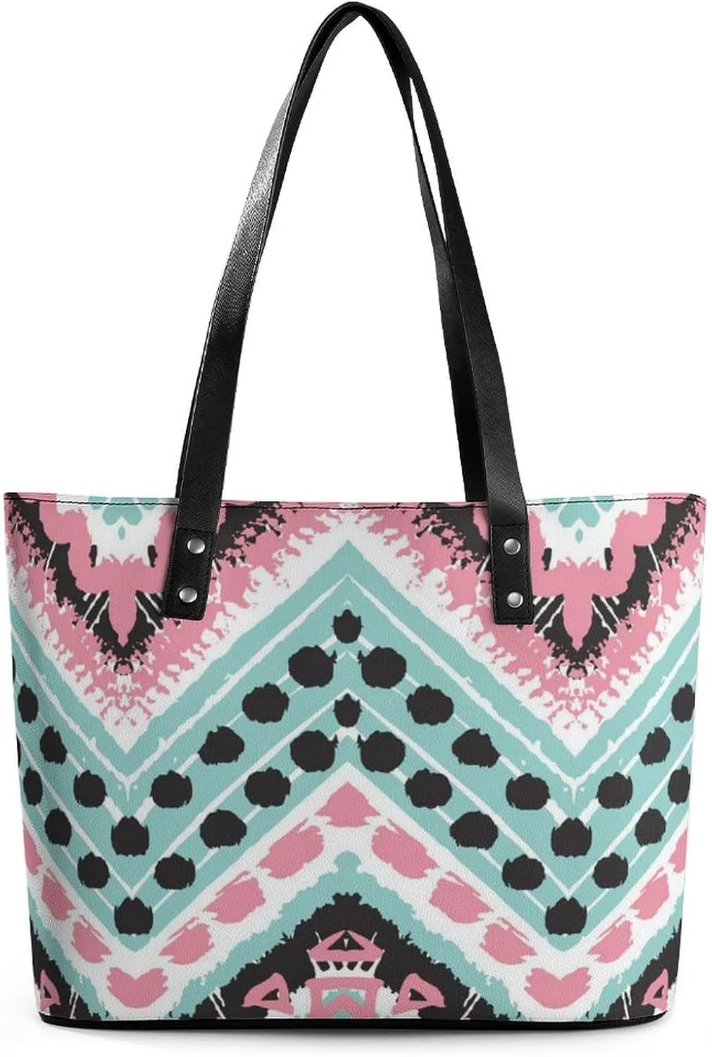 Modern PU Leather Shoulder Bag for Women, PU Leather Work Shoulder Bag, PU Leather Shopping Tote for Travel Outdoor