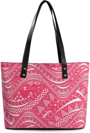 Modern PU Leather Shoulder Bag for Women, PU Leather Work Shoulder Bag, PU Leather Shopping Tote for Travel Outdoor