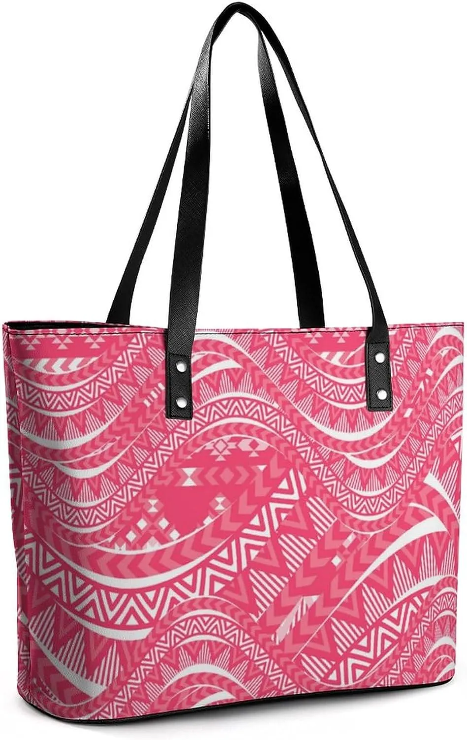 Modern PU Leather Shoulder Bag for Women, PU Leather Work Shoulder Bag, PU Leather Shopping Tote for Travel Outdoor