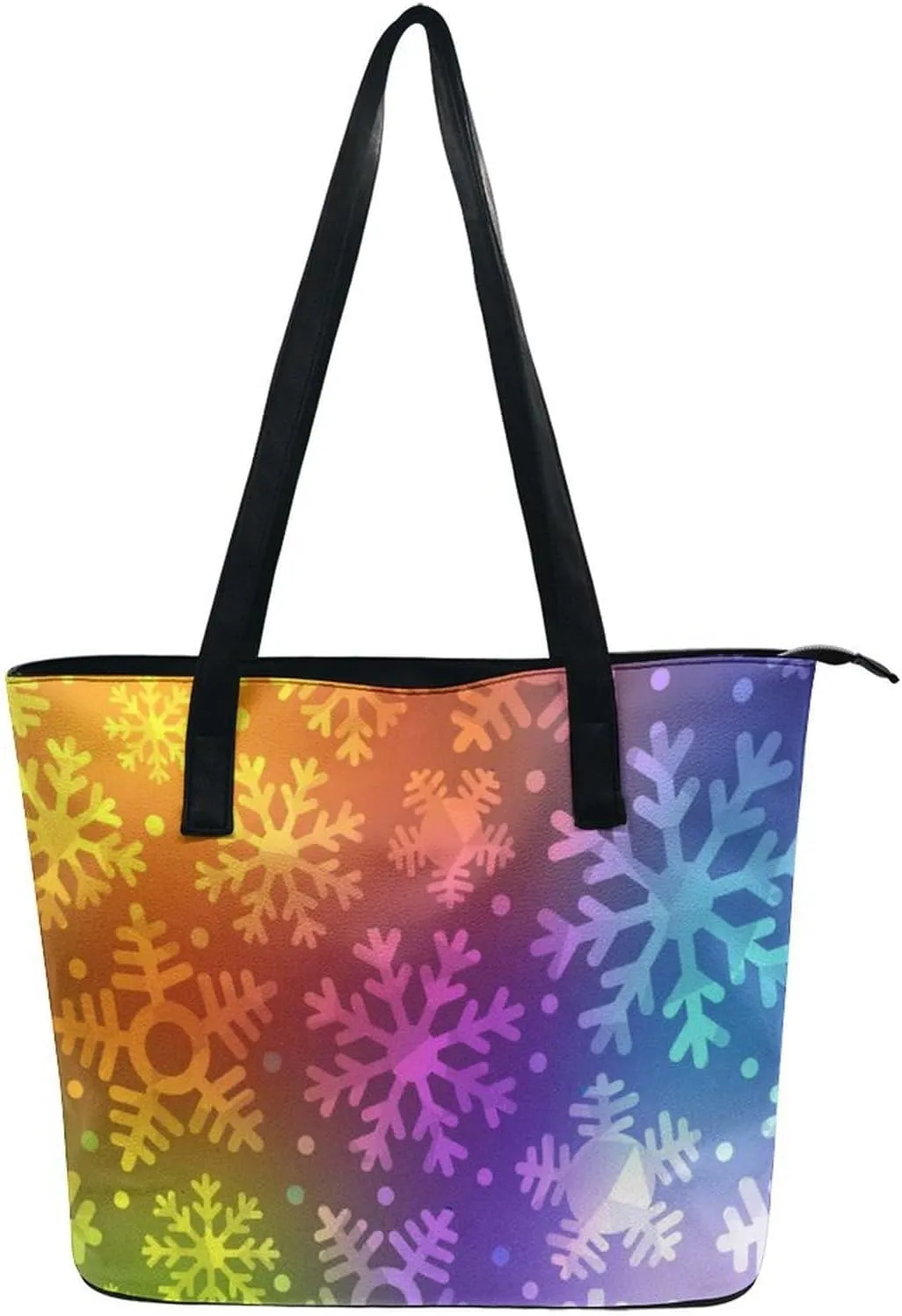 Modern PU Leather Shoulder Bag for Women, PU Leather Work Shoulder Bag, PU Leather Shopping Tote for Travel Outdoor