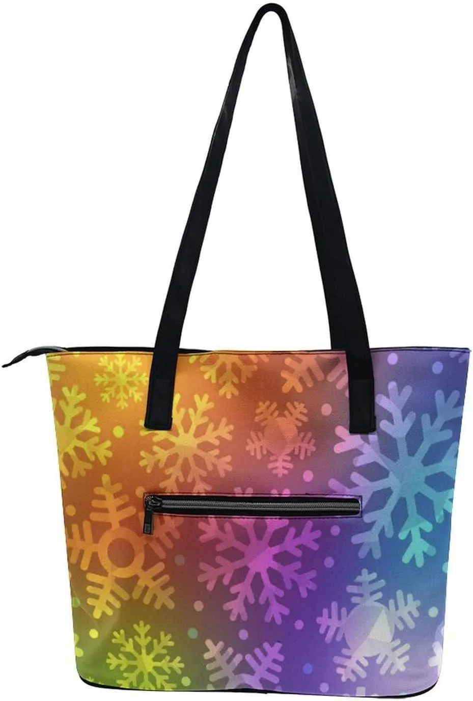 Modern PU Leather Shoulder Bag for Women, PU Leather Work Shoulder Bag, PU Leather Shopping Tote for Travel Outdoor