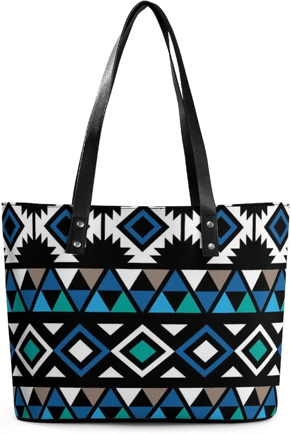 Modern PU Leather Shoulder Bag for Women, PU Leather Work Shoulder Bag, PU Leather Shopping Tote for Travel Outdoor