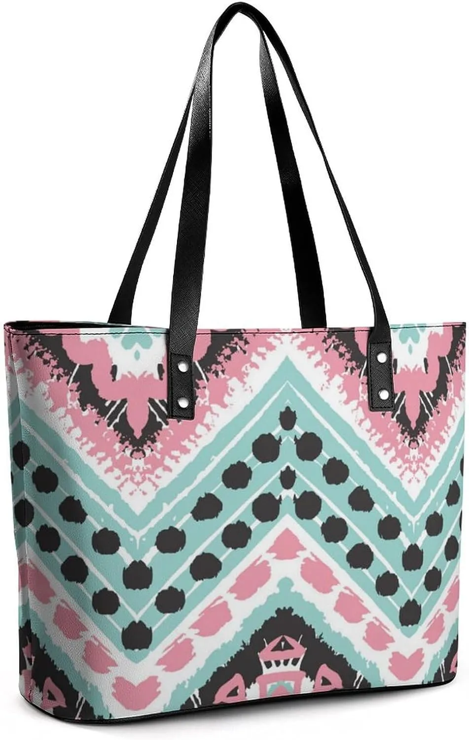 Modern PU Leather Shoulder Bag for Women, PU Leather Work Shoulder Bag, PU Leather Shopping Tote for Travel Outdoor