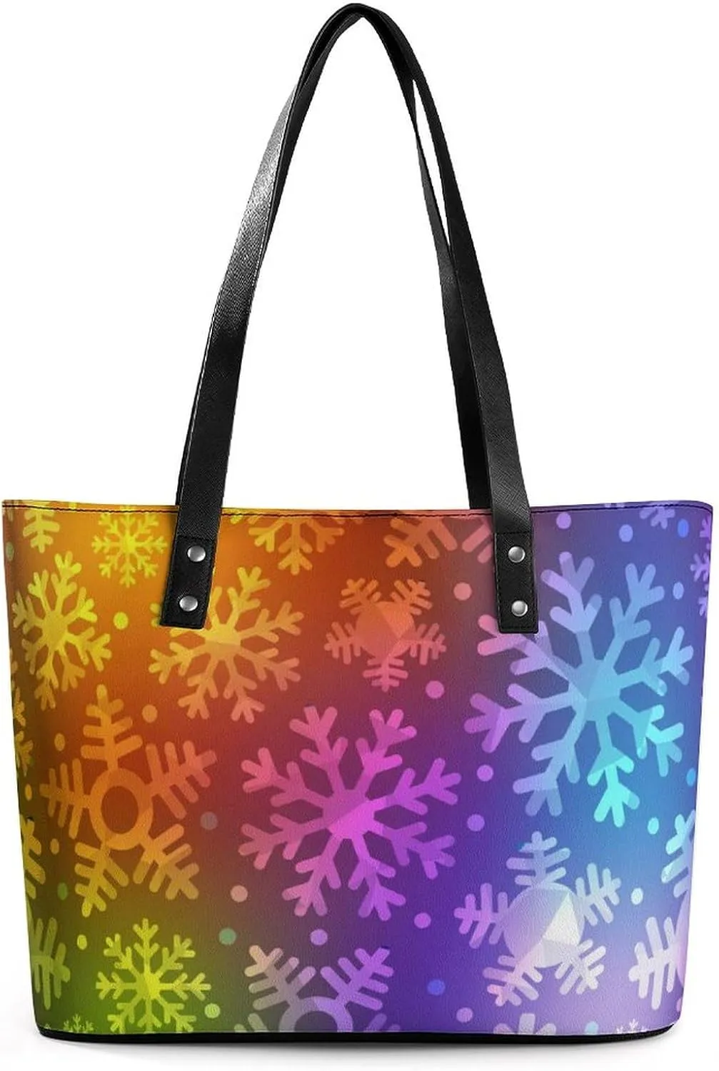 Modern PU Leather Shoulder Bag for Women, PU Leather Work Shoulder Bag, PU Leather Shopping Tote for Travel Outdoor