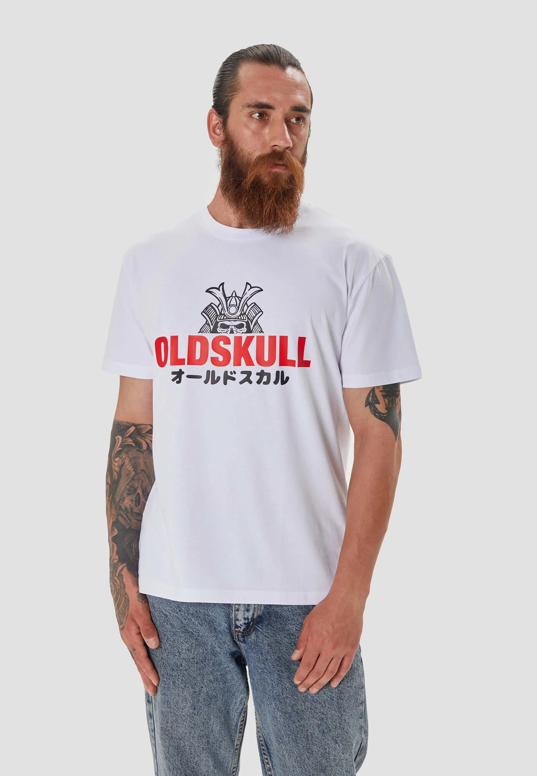 Samurai Logo 24 T-Shirt White