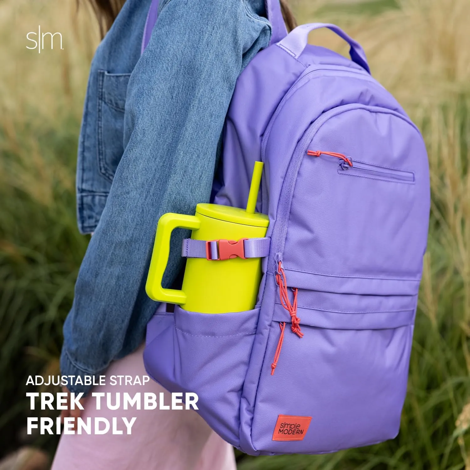 Simple Modern Ellis Backpack for School | Elementary Middle and High School Bookbag for Kids and Teens | Girls and Boys | Sunset Riptide